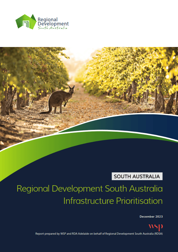 RDSA 2023 Infrastructure Prioritisation Report Cover 001