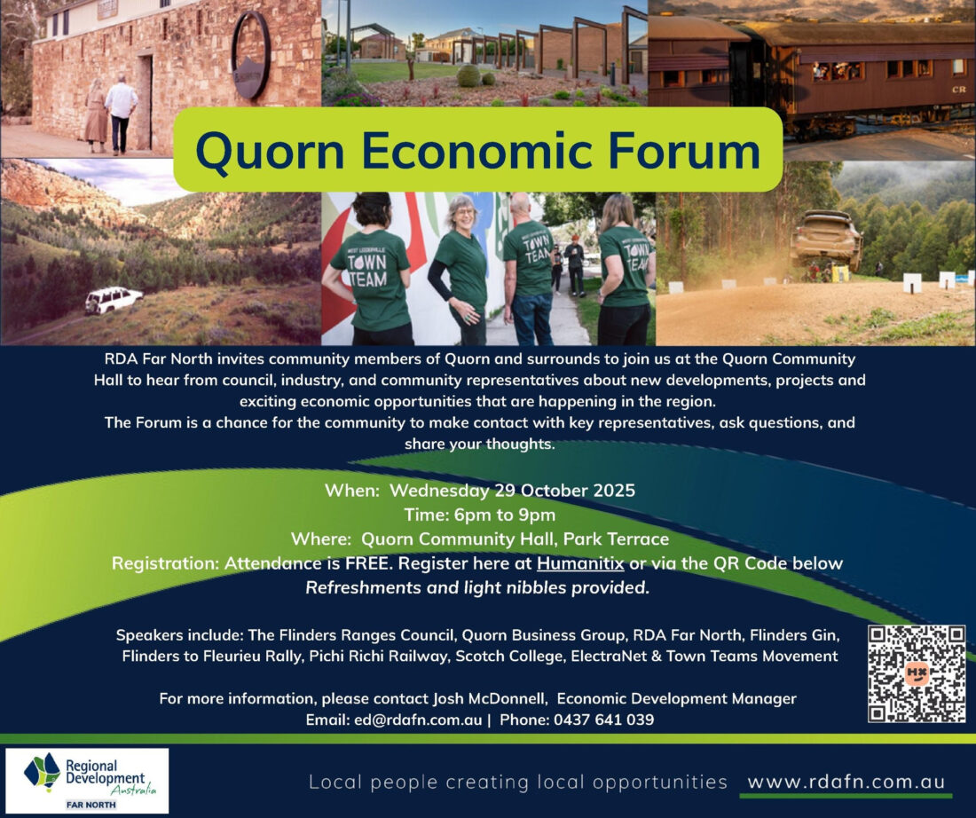 Quorn Economic Forum OCT25 Quorn Economic Forum OCT25