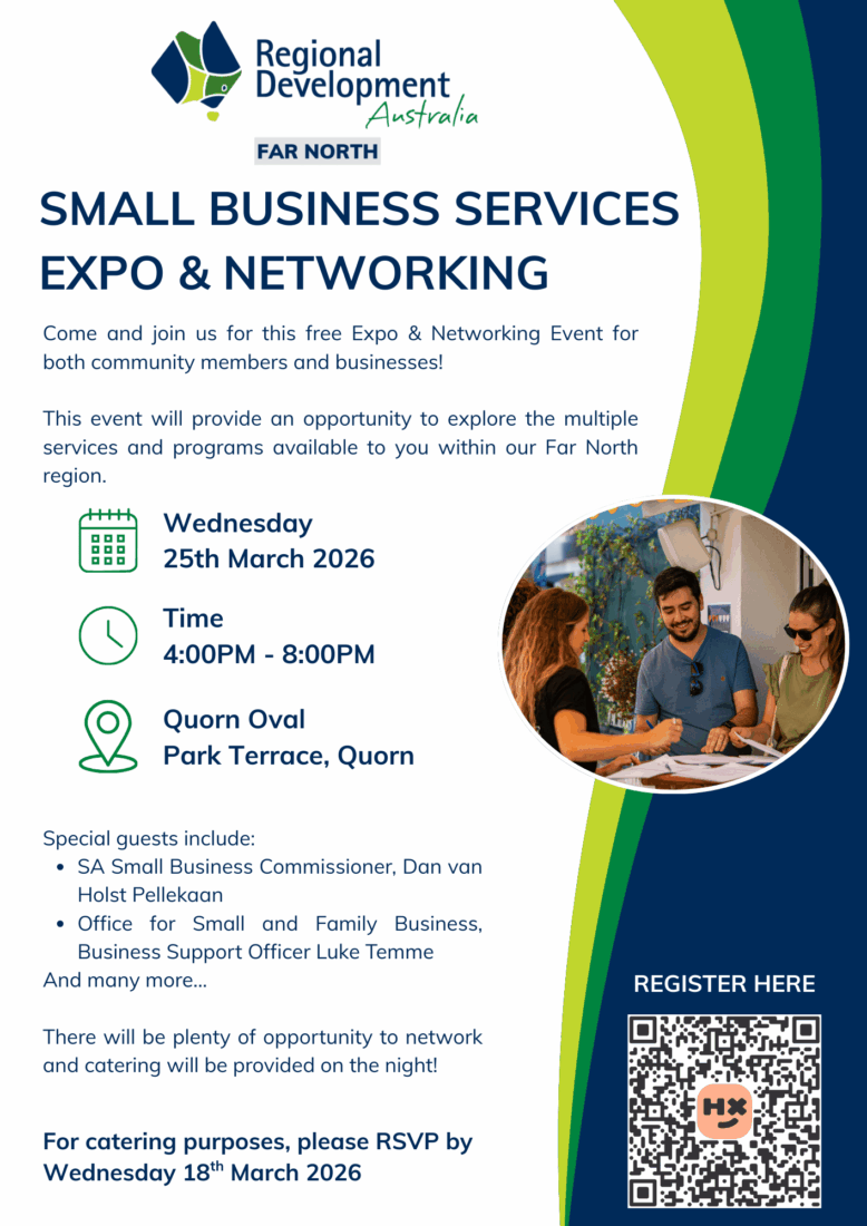 Flyer Small Business Expo Quorn MAR 2026