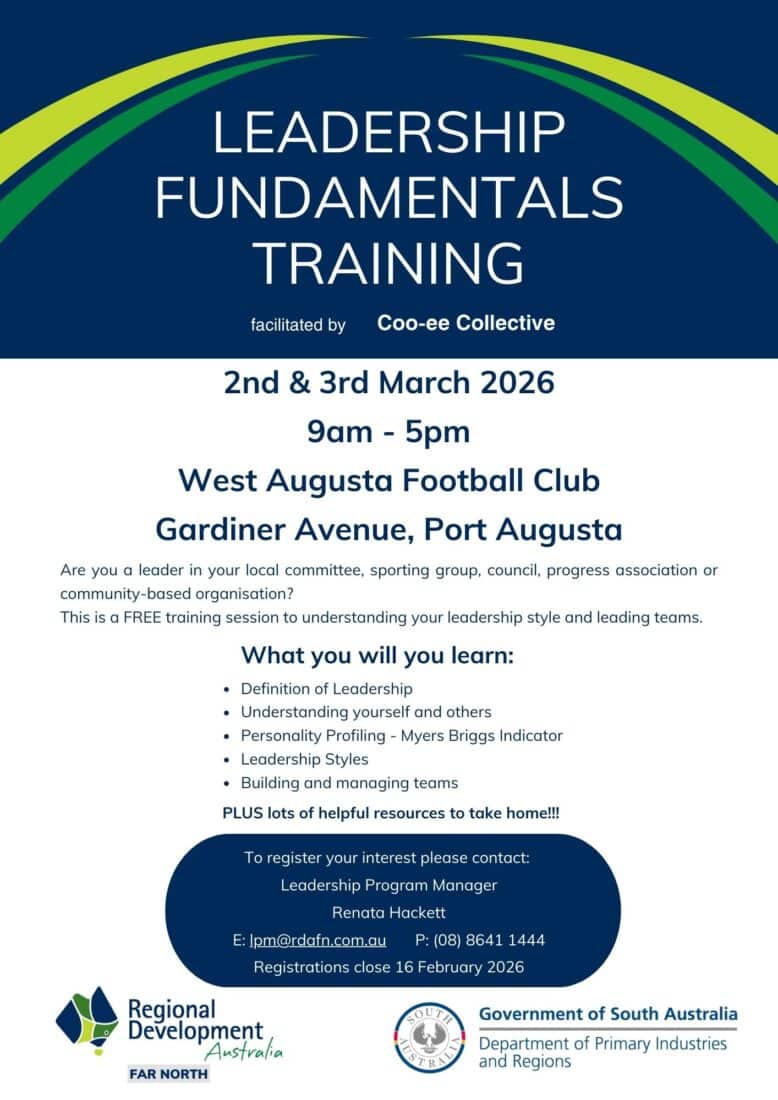 Leadership Fundamentals Training MAR 2026