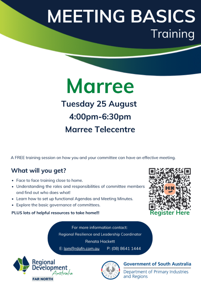 Meeting Basics Marree 25AUG26