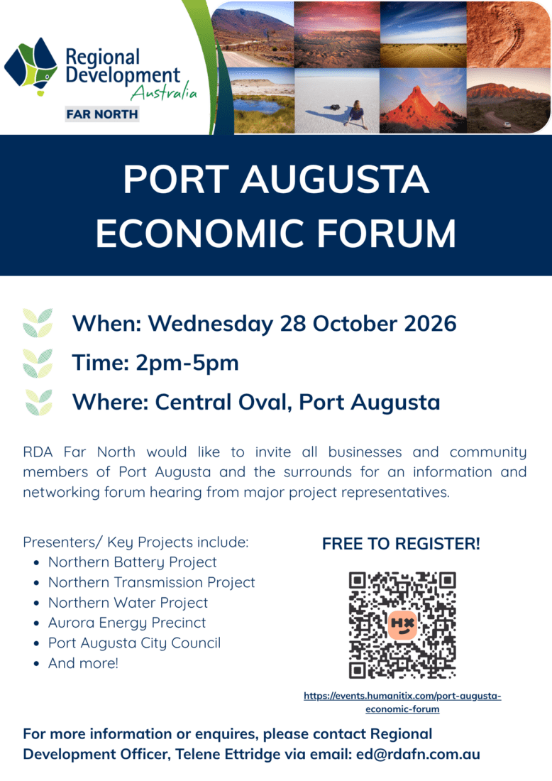 Port Augusta Economic Forum OCT26